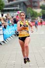 Claire Simpson finishing 3rd in the BUPA Great North 5k. Photo: David T. Hewitson/Sports for All Pics